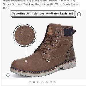 Mishansha Sepia Brown Womens 8.5 boot